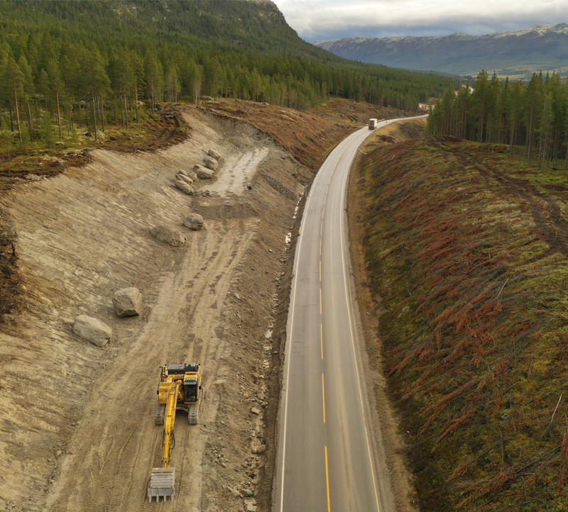 Rv3 Rendalen grense - Alvdal skurlag